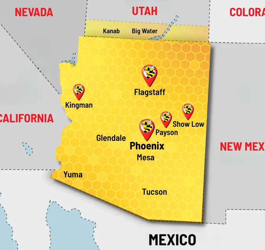Atomic Pest Control Locations Map